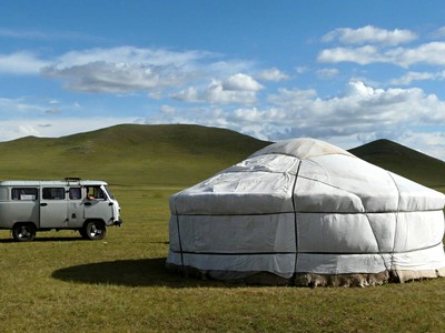 Mongolsko - zemí kočovníků, jurt a koní